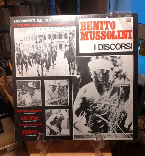 Benito mussolini discorsi - lp,