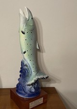 Trofeo Pesca Trota in Ceramica