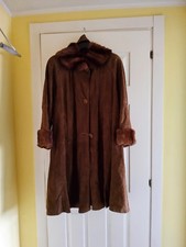 Giaccone nabuk donna con collo