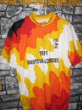 Vintage Cycling jersey shirt Learco Guerra Mantova Lourdes maglia ciclismo bici