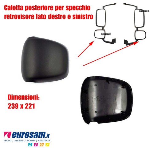 Coperchio calotta specchio