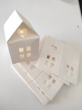 scatolina casetta porta confetti - color panna