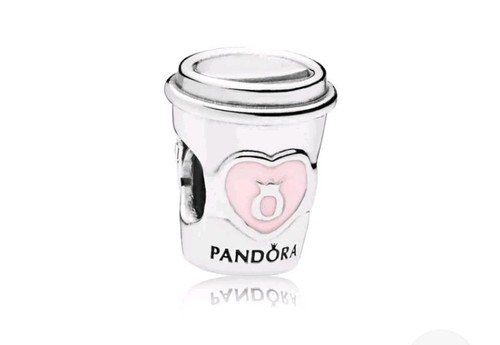 Pandora charm cup of - "pandora", coffee