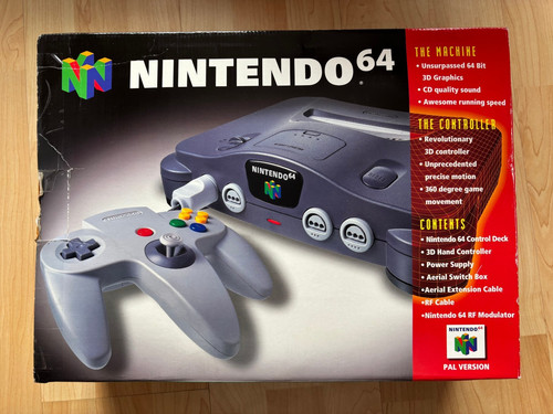 Console nintendo n64 solo - nintendo, 64