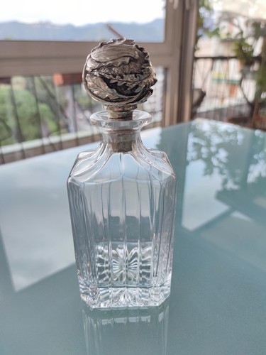 Bottiglia decanter quadrata - , in