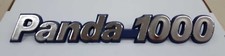 FIAT "Fiat Panda 1000" STEMMA SIGLA LOGO TARGHETTA BADGE EMBLEMA FREGIO