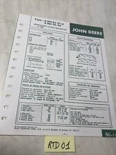 Fiche technique moteur diesel