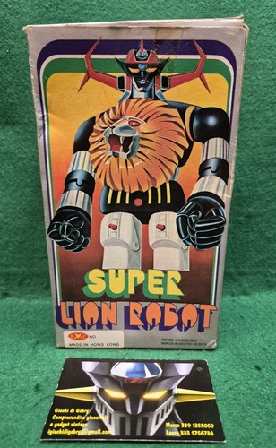 Vintage robot super lion - super,