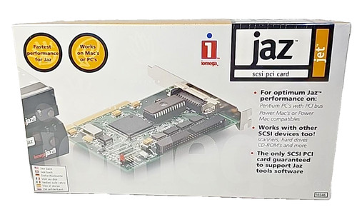 Scheda iomega jaz jet - jet, scsi