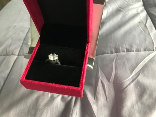 Anello solitario cristallo - anello,