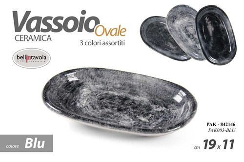 Vassoio piatto ovale buffet