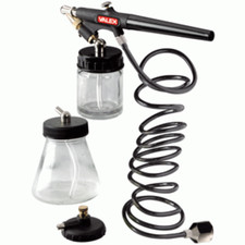 VALEX AEROGRAFO ATTACCO G1/4" UGELLO A SPILLO CILINDRICO DIAM.FORO 0,8  1551056