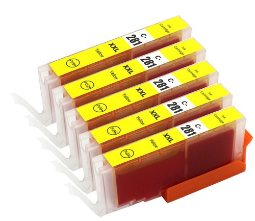 Yellow printer ink for canon - printer,
