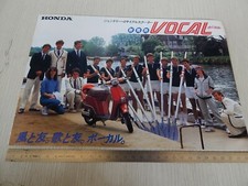 ORIGINAL HONDA VOCAL BROCHURE