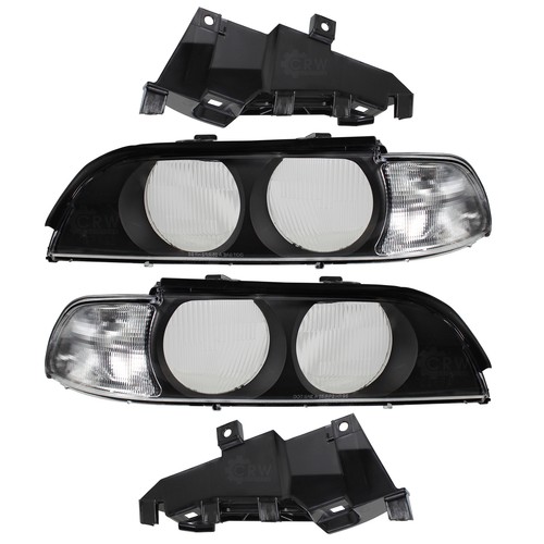 Vetro fari set per bmw - vetro,