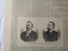RKIZ 1892 stampa di giornale 750 Charlotte von Stein Hermann Ahlwardt au Krien acclamazione