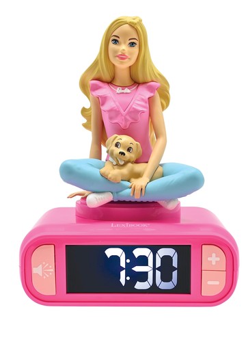 Barbie sveglia a luce - barbie,,