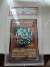 YU GI OH PSA 7 BLUE-EYES TOON
