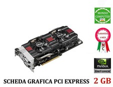 SCHEDA GRAFICA PCI EXPRESS NVIDIA GeFORCE 2 GB  ASUS GTX 660 DC
