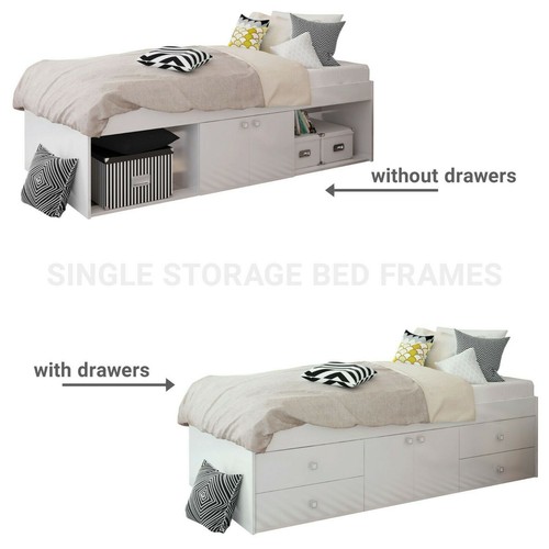 Letto singolo contenitore