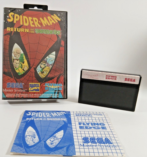 Sega master system - system, spiderman
