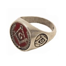Anello simbolo Massonico in