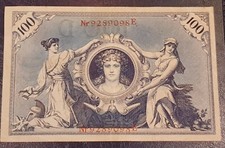 Banconota Tedesca 100 Marchi