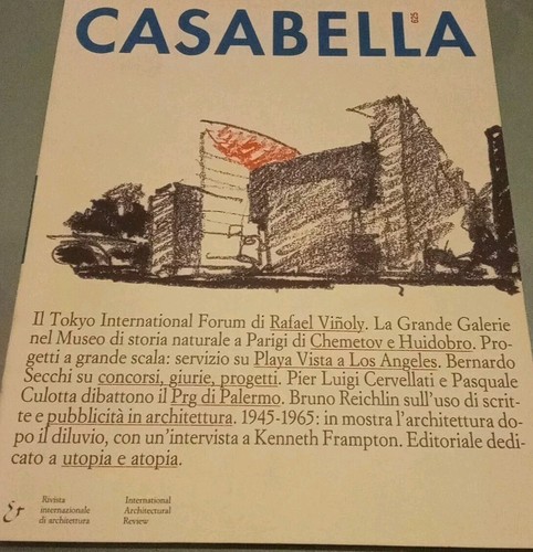 Rivista architettura casabella - rivista,