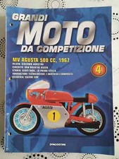 FASCICOLO EDICOLA GRANDI MOTO DA COMPETIZIONE N.4 MV AUGUSTA 500cc ,1967