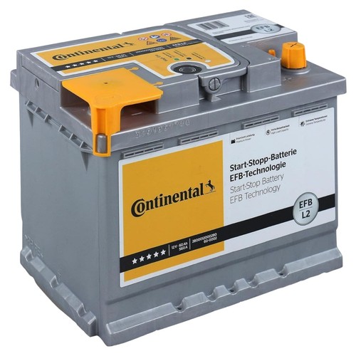 Batteria auto continental - auto, efb