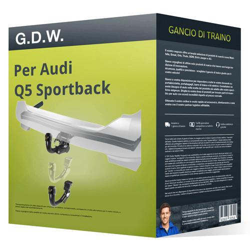 Gancio traino adatto per - , audi