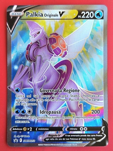 Carta pokemon palkia - pokemon, originale