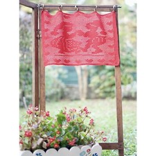 TENDINA NATALIZIA UNCINETTO 51x34cm