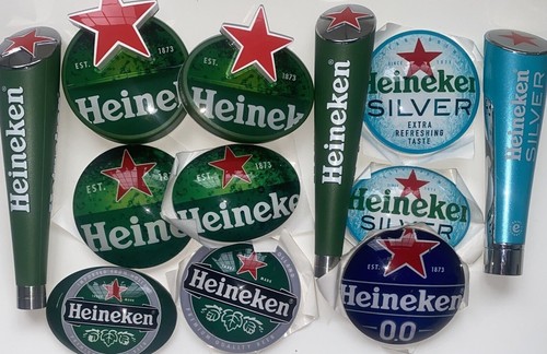Heineken branding badges - branding,