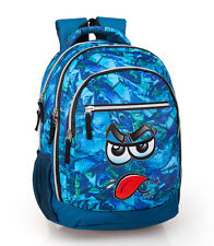 Ally FACES Zaino DISCOVERY Face Faccine Divertenti Scuola Ragazzi linguaccia