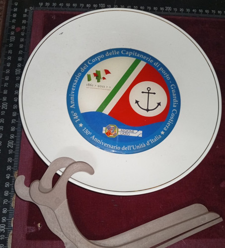 Crest piatto 146 anniversario - piatto,