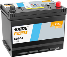 BATTERIA PER AUTO EXIDE EB704