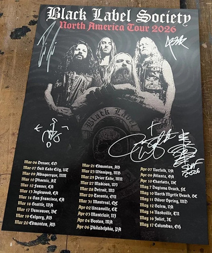 Offerta poster black label - black,
