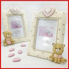 PORTAFOTO DA TAVOLO A POIS CON