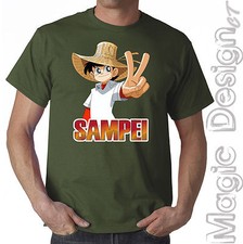 SAMPEI PESCATORE SANPEI KYOSHIN  FISH MANGA CARTOON ANNI 80 T-SHIRT  UNISEX