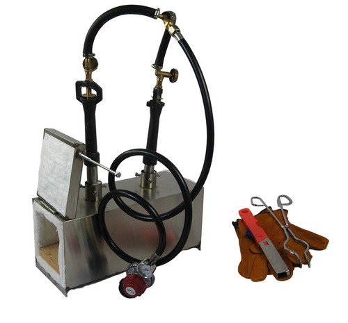 Forgia gas portatile doppio - forgia,
