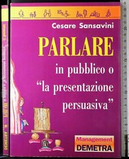 PARLARE IN PUBBLICO O LA PRESENTAZIONE PERSUASIVA. SANSAVINI. DEMETRA. 1ED.