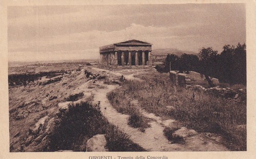 Cartolina agrigento - cartolina, /