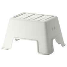 Ikea Sgabello BOLMEN bianco