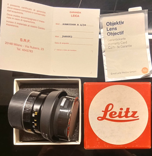 Leica summicron 1 2 - leica, 50,