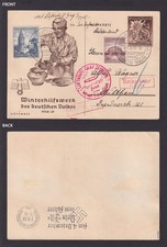 GERMANIA 1938, Cartolina posta aerea da Francoforte Zeppelin francobollo