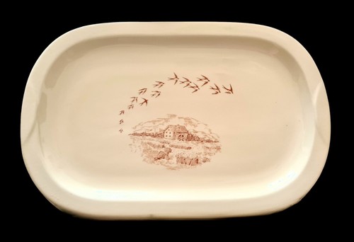 Vassoio ceramica mulino - vassoio, bianco