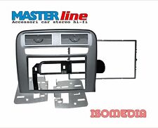 MASCHERINA AUTORADIO DUE DIN EURO E CHINA FIAT GRANDE PUNTO + CORNICE RIDUZIONE