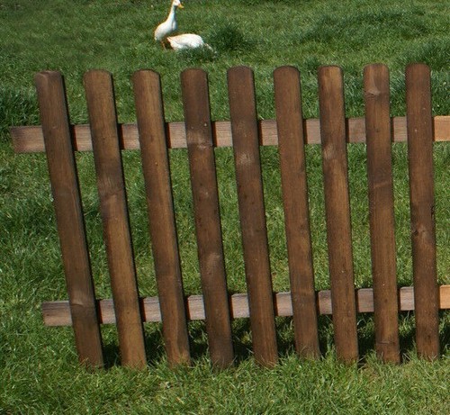 Recinto legno per aiuola - in,