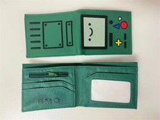 Portafoglio PVC Adventure Time BEEMO BMO cerniera corta porta monete carte ventagli borsa